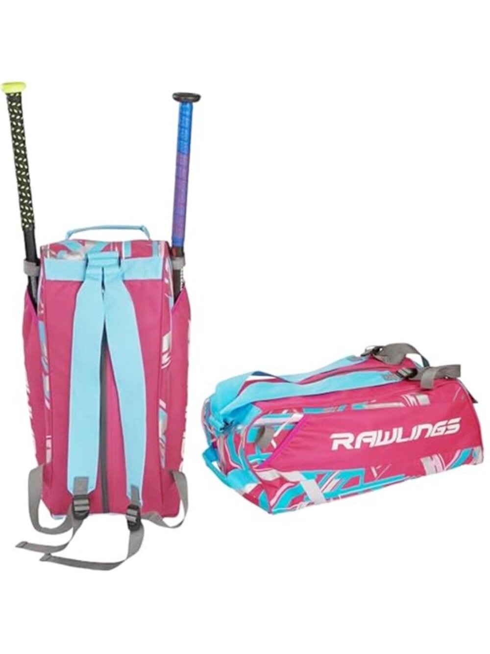 Duffel Equipment Bag | T-Ball & Youth Baseball/Softball | Multiple Colors